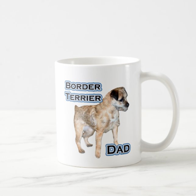 Taza De Café Frontera Terrier Papá 4 (Derecha)