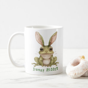Taza De Café Frony Rabbit Floppy Ears Toke Funny Easter