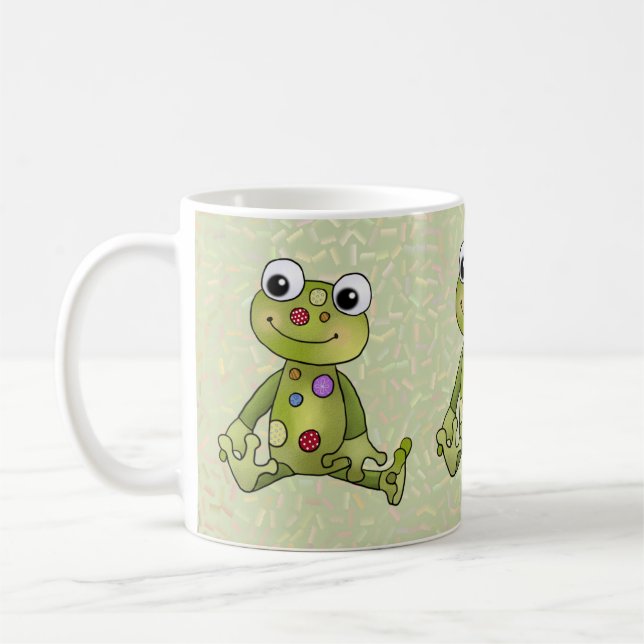 Taza De Café Frosch mit Punkten (Izquierda)