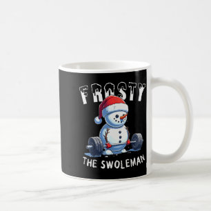 Taza De Café Frosty El Hombre del Sudo Gimnasio Divertido Navid