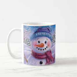 Taza De Café Frosty el tazón navideño