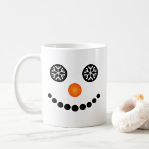 Taza De Café Frosty Eyes Snowman