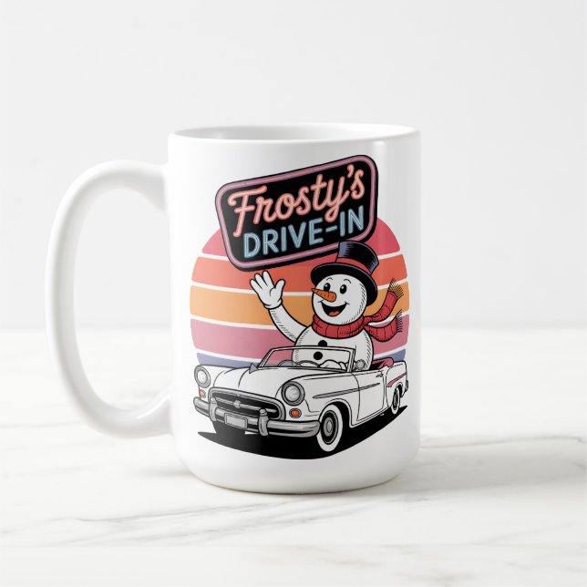 Taza De Café Frosty’s Drive-In (Izquierda)