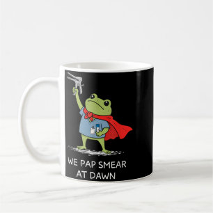 Taza De Café Frotis de Papanicolaou al amanecer Espejo divertid