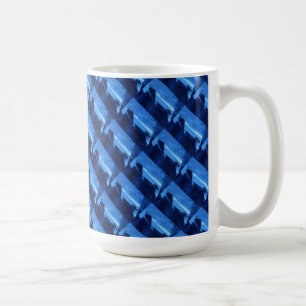 Taza De Café "Frozen Ridge #2 Tiled" ("Arbolado congelado")