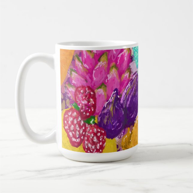 Taza De Café Fruit Art Arrangement (Izquierda)