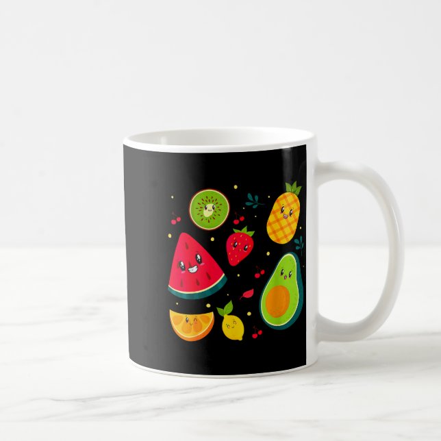 Taza De Café Fruit Costume Sweet Tea Fruit Salad Men Women Coup (Derecha)