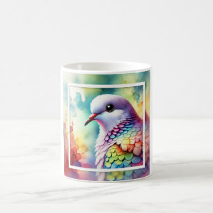 Taza De Café Fruit Dove 200724AREF105 - Watercolor