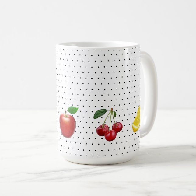 Taza De Café Fruta (Anverso derecho)