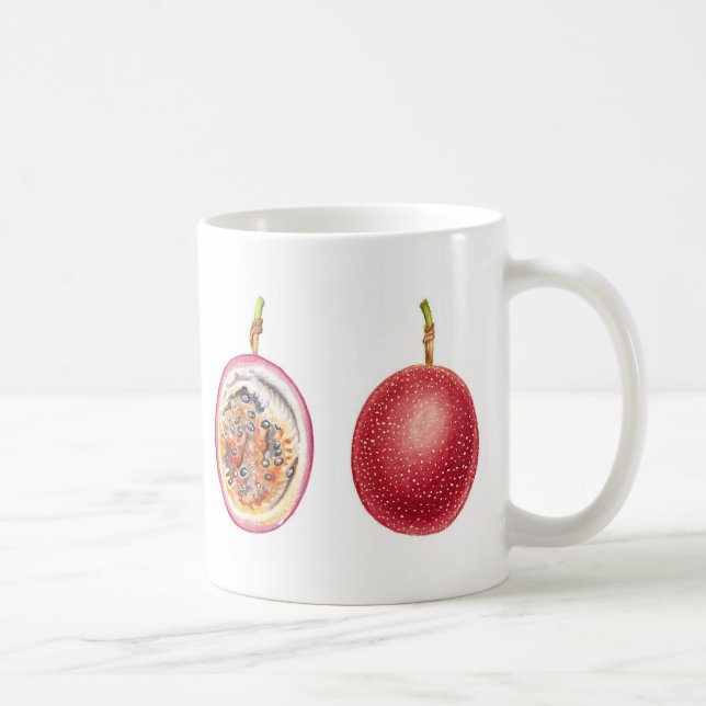 Taza De Café Fruta de la pasión roja de Lilikoi (Derecha)