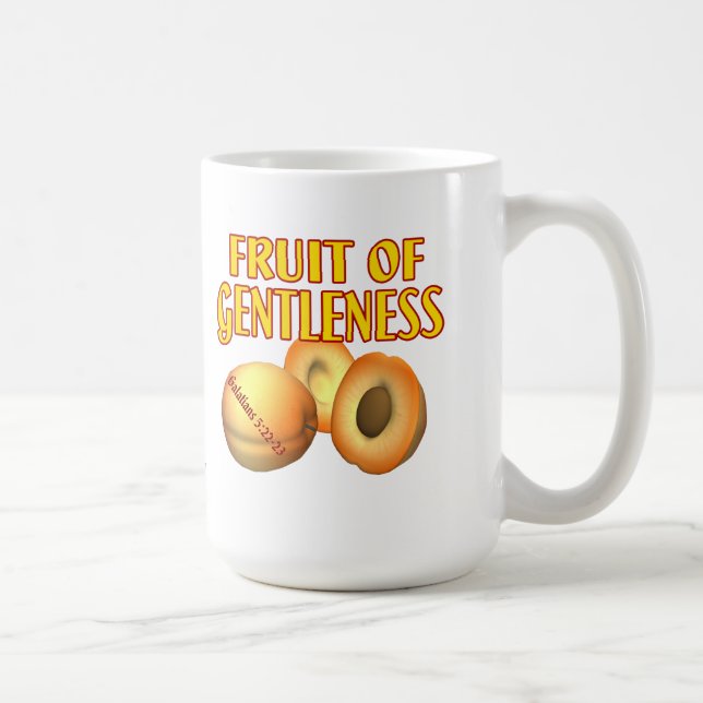 Taza De Café Fruta de la suavidad (Derecha)