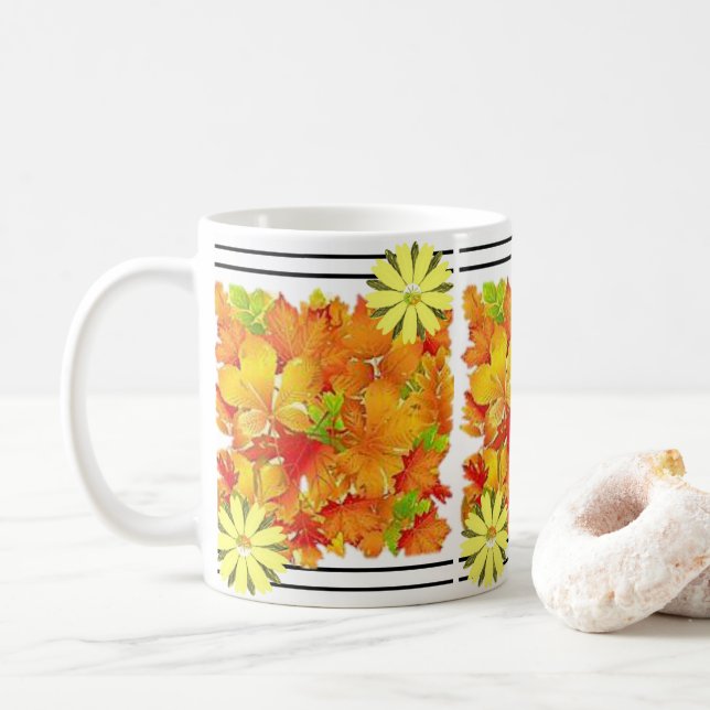 Taza De Café fruta de los muelles (Con donut)