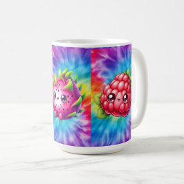 Taza De Café Fruta del dragón feliz de tinte