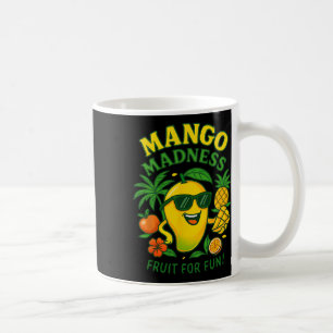 Taza De Café Fruta divertida de mango Mangos Vacaciones de vera