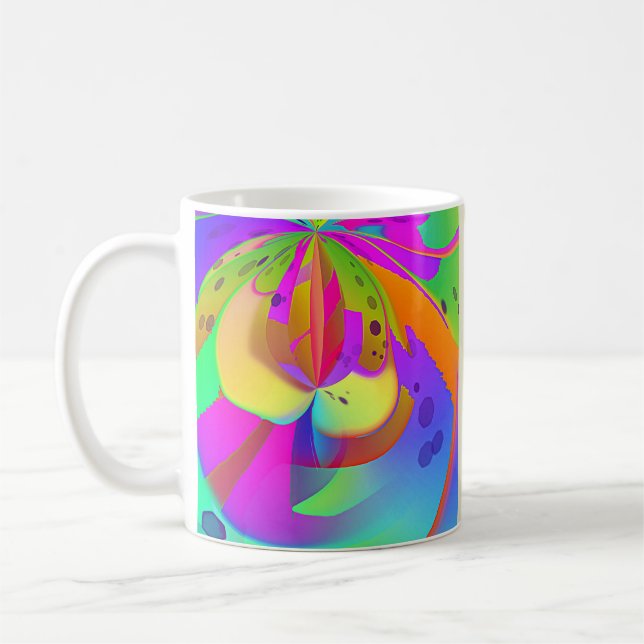 Taza De Café Fruta Geo (Izquierda)
