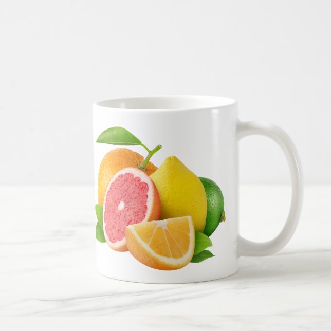Taza De Café Frutas cítricas (Derecha)