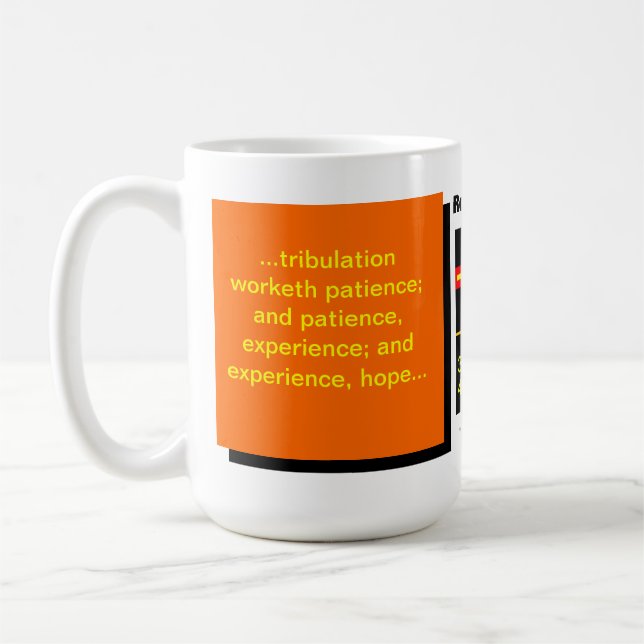 Taza De Café "Frutas de la tribulación " (Izquierda)