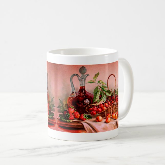 Taza De Café Frutas de verano (Anverso derecho)