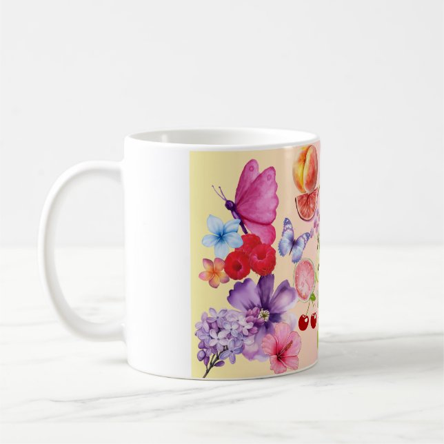Taza De Café Frutas mixtas (Izquierda)