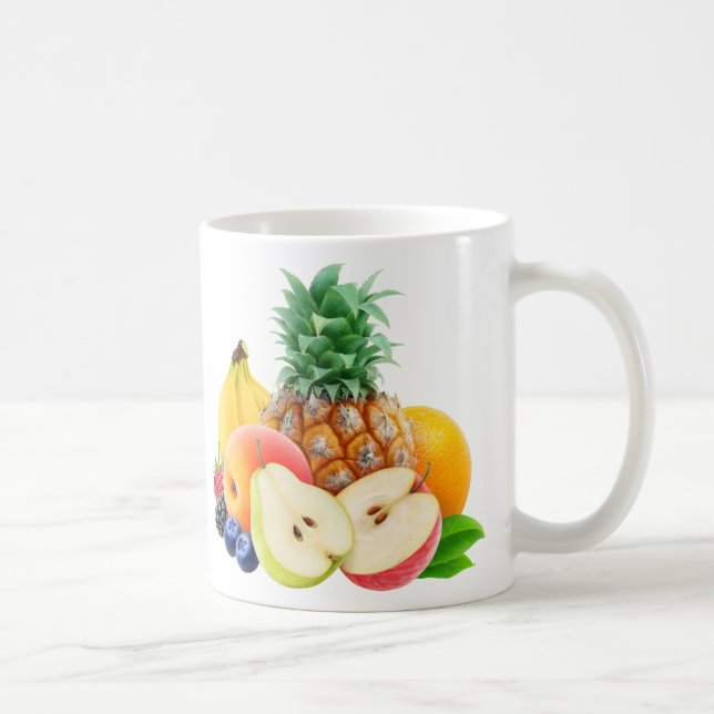 Taza De Café Frutas mixtas (Derecha)
