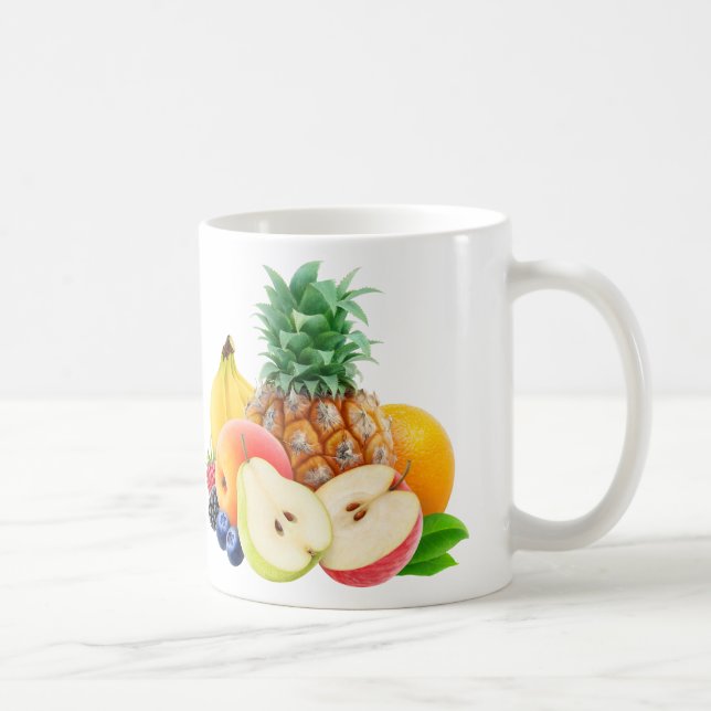 Taza De Café Frutas tropicales (Derecha)