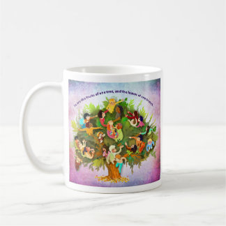 Taza De Café Frutas un árbol
