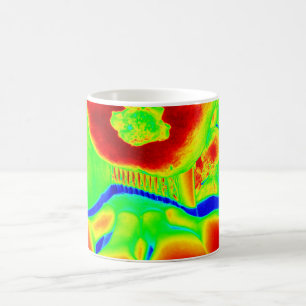 Taza De Café fruto fluorescente