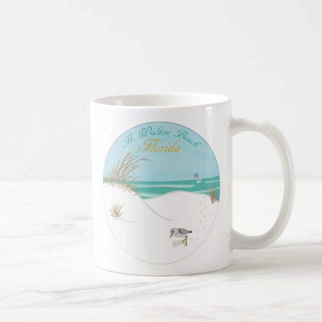 Taza De Café Ft. Walton Beach (Florida) (Derecha)