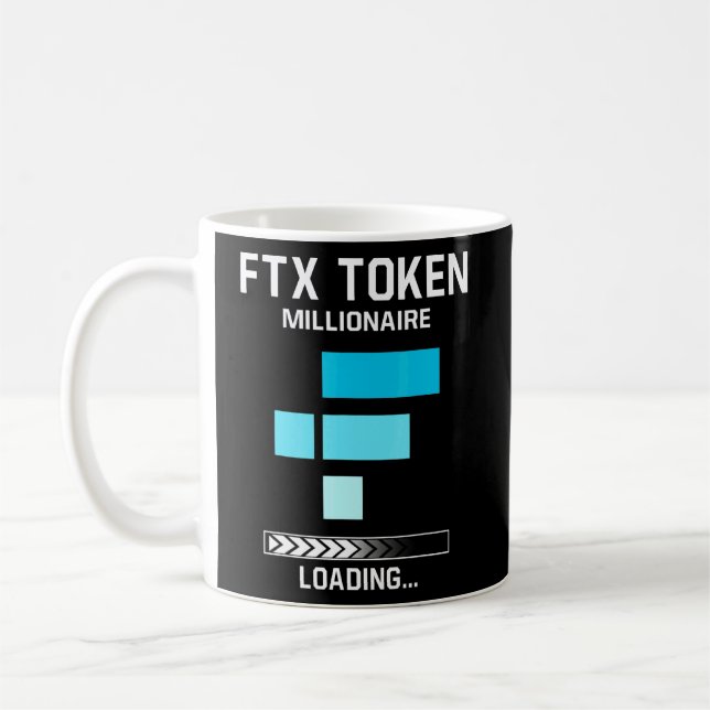 Taza De Café Ftx Token Millionaire Cryptocurrency Hodler (Izquierda)