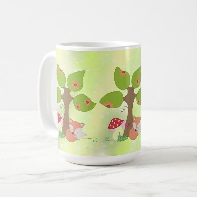 Taza De Café Fuchs unterm Baum  (Anverso izquierdo)