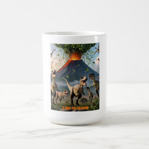 Taza De Café Fue el Cilantro - Gracioso Mug de Dinosaurios