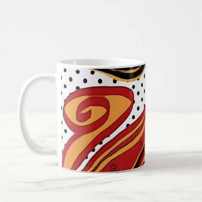 Taza De Café Fuego (Izquierda)