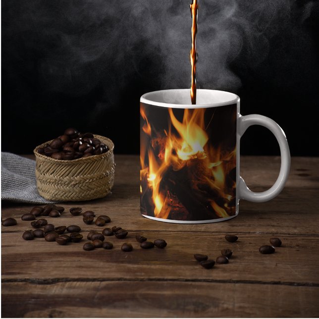 Taza De Café Fuego (Subido por el creador)