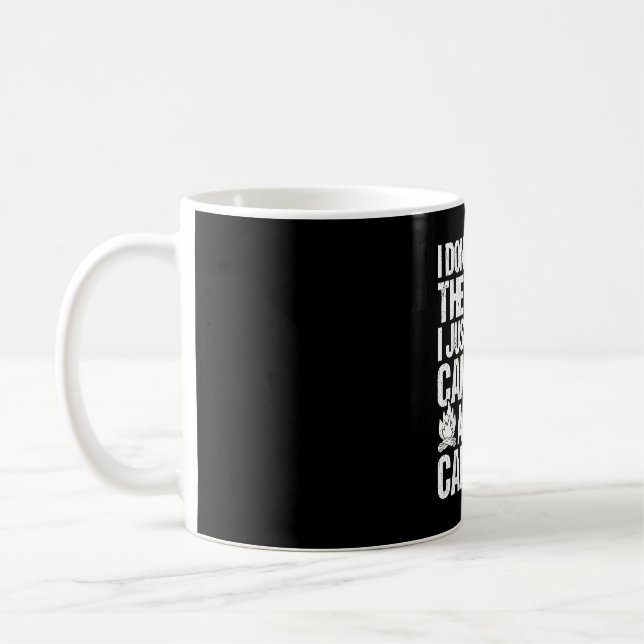 Taza De Café Fuego de campamento vida de campamento bosque camp (Izquierda)