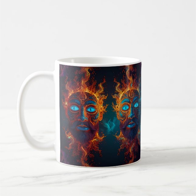 Taza De Café Fuego de los dioses. (Izquierda)