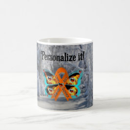 Taza De Café Fuego de mariposa de la Cinta de Cintas de los Gue