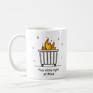 Taza De Café Fuego en el Contenedor, Esta Luz Mía
