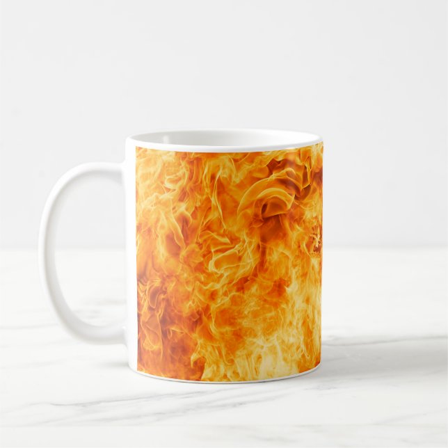 Taza De Café Fuego Hermoso (Izquierda)