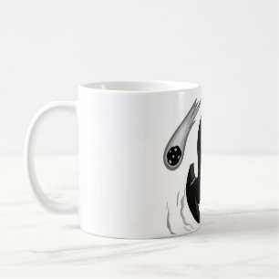 Taza De Café fuego negro