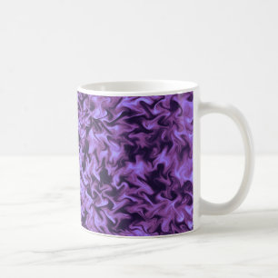 Taza De Café Fuego Purpura