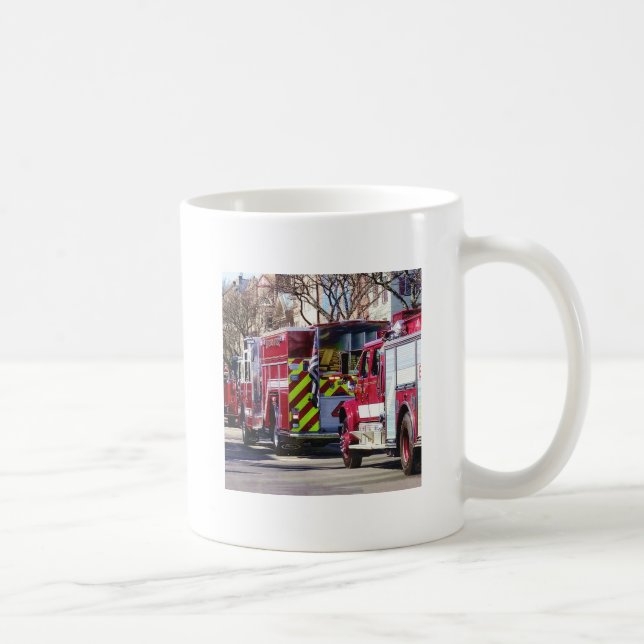 Taza De Café Fuego y rescate (Derecha)