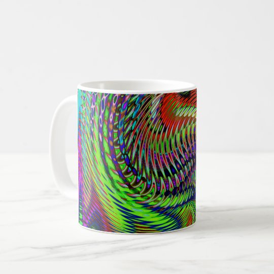 Taza De Café Fuegos artificiales del baile