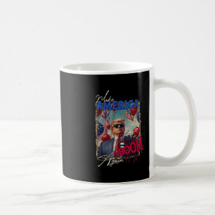 Taza De Café Fuegos Artificiales Patrióticos de Donald Trump Ha