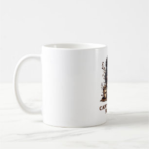 Taza De Café Fueled by Caffeine-Caffeine Keeps Me Alive