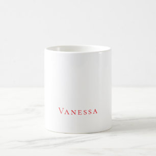 Taza De Café Fuente clásica profesional nombre propio personali