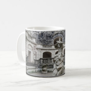 Taza De Café Fuente con estatua de Neptuno en Praga
