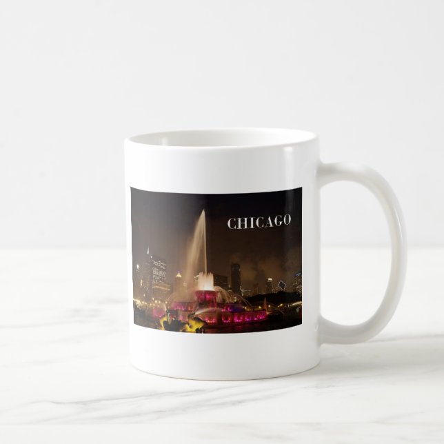 Taza De Café Fuente de CHICAGO Buckingham (St.K) (Derecha)