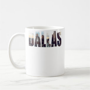 Taza De Café Fuente de fotografía del paisaje urbano de Dallas