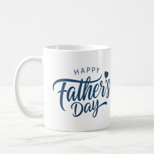 Taza De Café Fuente del Día del Padre Feliz