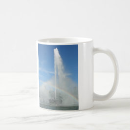 Taza De Café Fuente en el punto